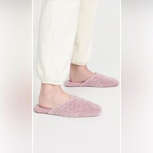 NWOT NEW VINCE Callum Shearling Slipper Flats Purple Women’s Size 9 (Tagged 7.5)